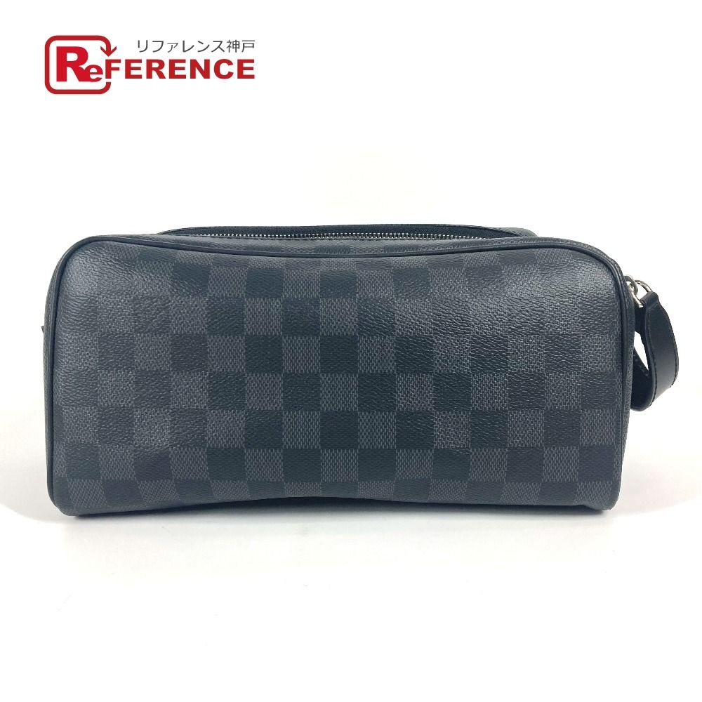 LOUIS VUITTON ルイヴィトン セカンドバッグ ドップ キット N40127 ダミエグラフィットキャンバス ブラック