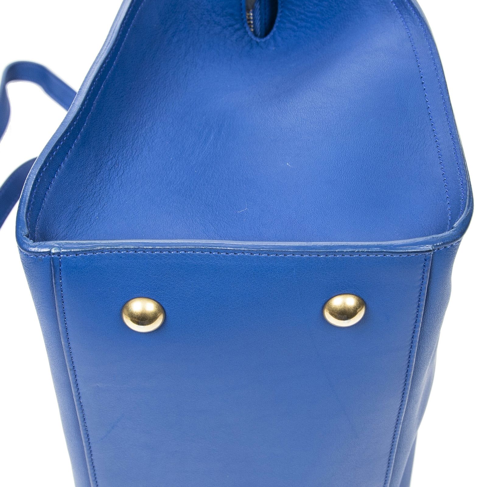 カバ青カーフスキンレザーA