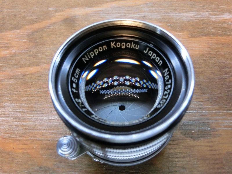 7638 Nikon NIKKOR-H.C 5cm 2 黒帯 Lマウント L39 ライカL