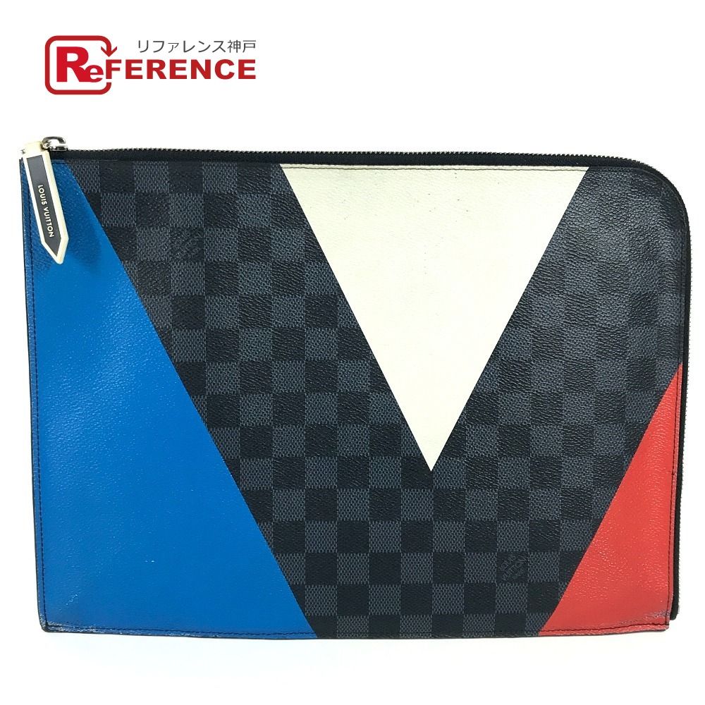LOUIS VUITTON ルイヴィトン クラッチバッグ ポシェット ジュールGM N41594 ダミエグラフィットキャンバス ブラック