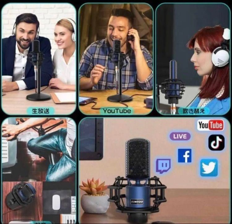 大特価】⭐️プロ仕様で高音質⭐️プロフェッショナル⭐️コンデンサー