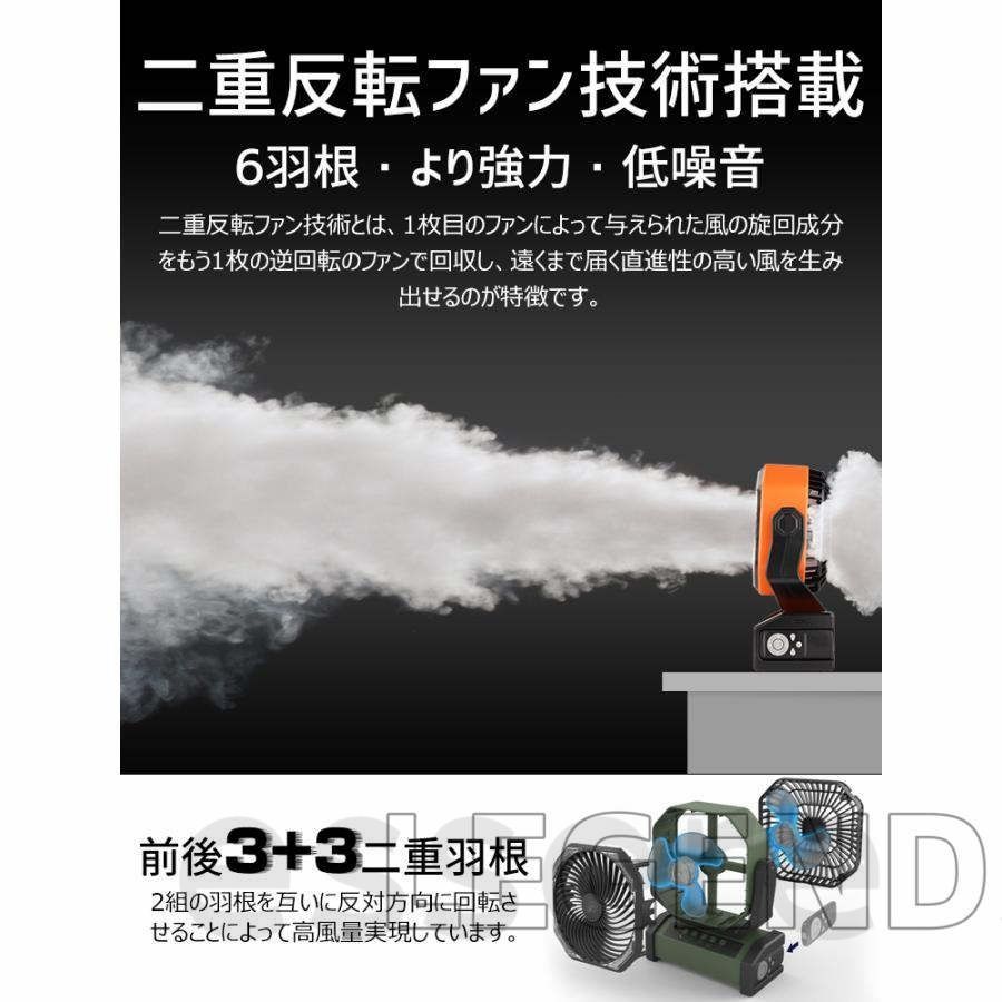 充電式ファン 吊り下げ