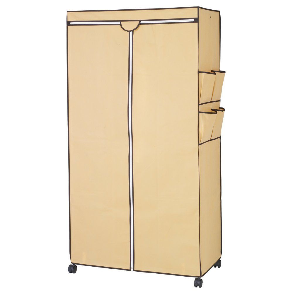 【特価セール】RT9018-CA 幅92×奥行46×高さ173cm キャメル ワードローブ用カバー [ドウシシャ]ルミナス