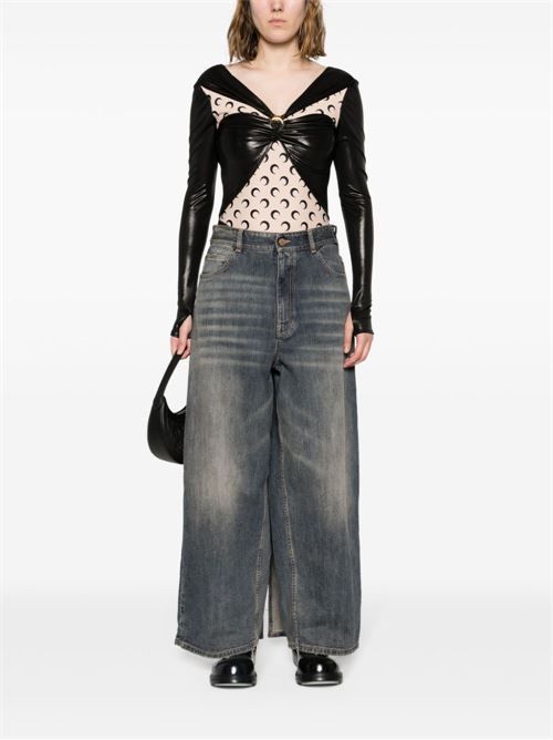 anuans ダブルボタンペンシルスカート 【XSサイズあり