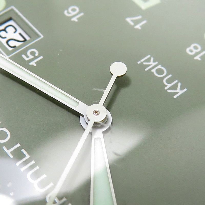 ハミルトン 腕時計 カーキ ラウンドデイト 000092 - メルカリ