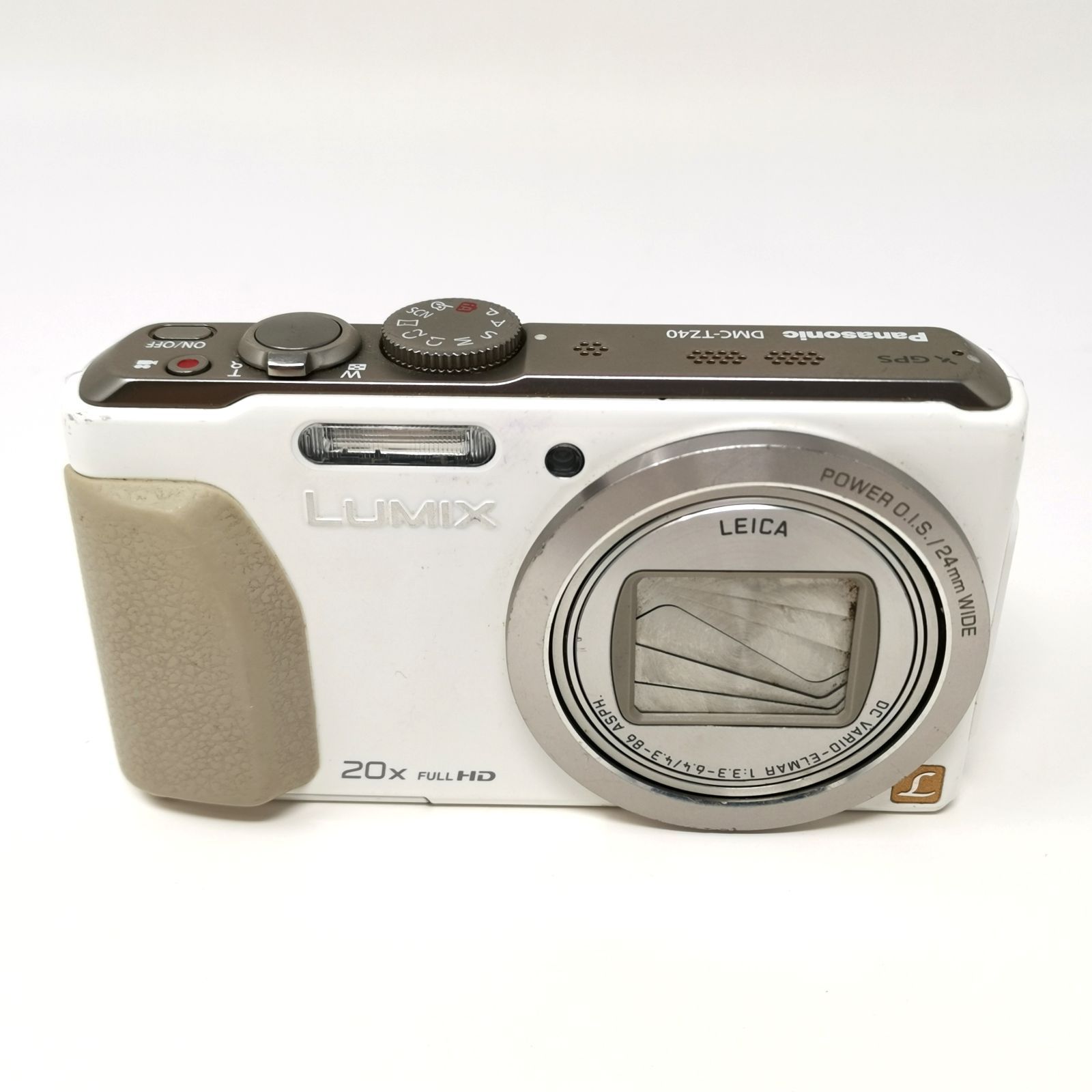パナソニック LUMIX DMC-TZ40 ホワイト デジカメ デジタルカメラ