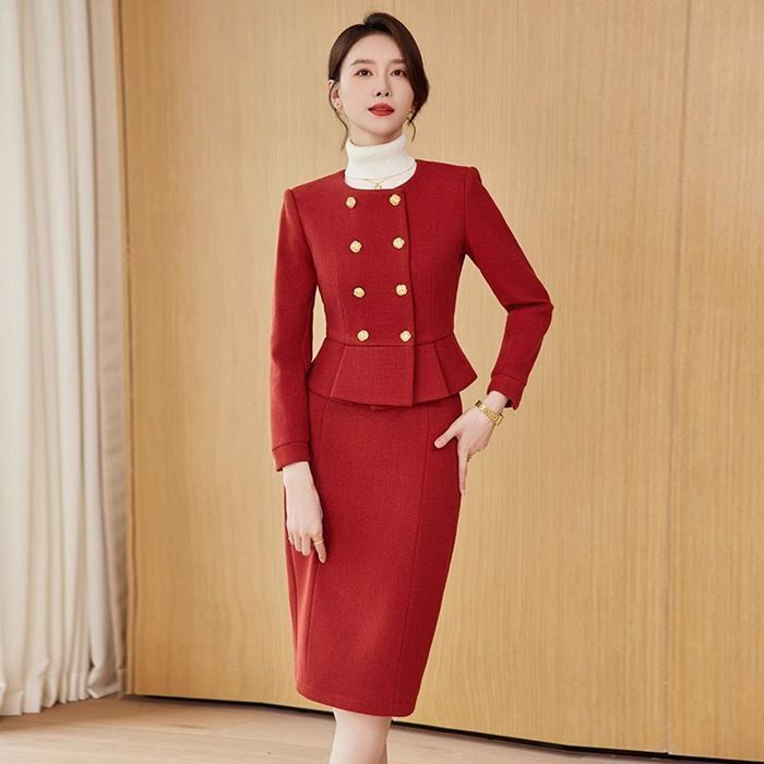 スカートスーツレディースビジネス服装母親転職OLフォーマル学校行事服装面接女性通勤セットアップ入学式入園式卒業式ス