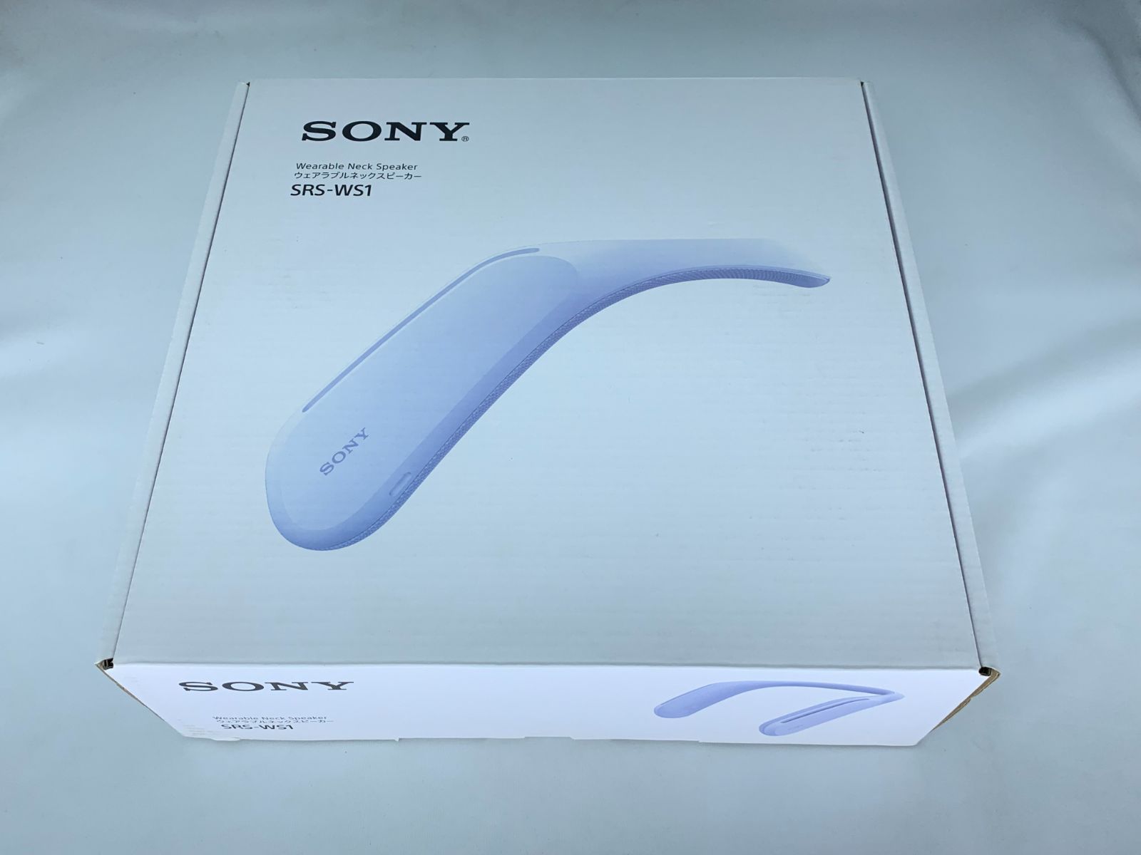 訳あり品 箱破損 未開封 ♥ SONY ウェアラブルネックスピーカー SRS-WS1