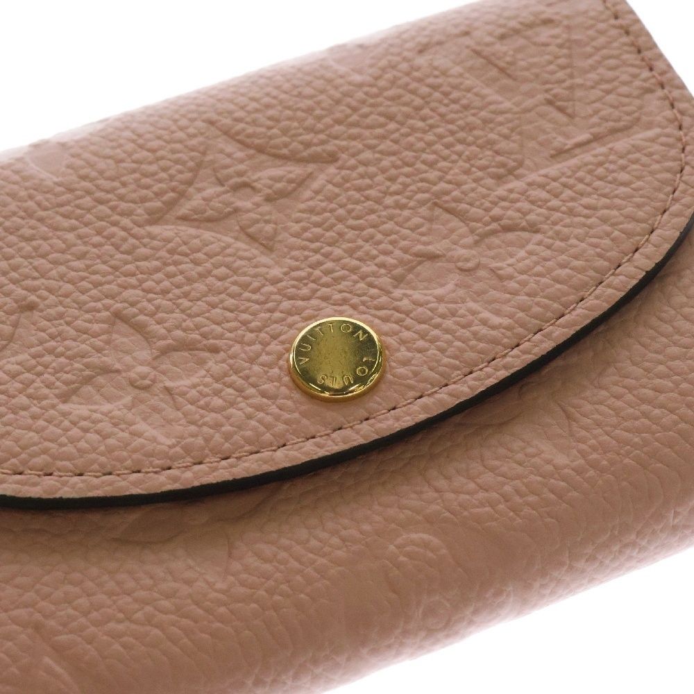 超安い LOUIS VUITTON (ルイヴィトン) ポルトモネ・ロザリ フラット 小物
