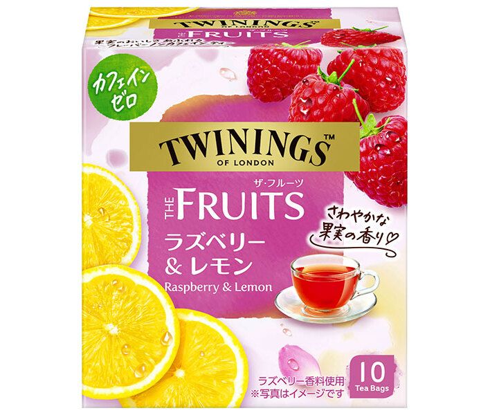 片岡物産 トワイニング THE FRUITS ザ フルーツ ラズベリー-レモン 10袋×24個入× 2ケース ｜ 紅茶 TWININGS ティーバッグ インスタント 紅茶