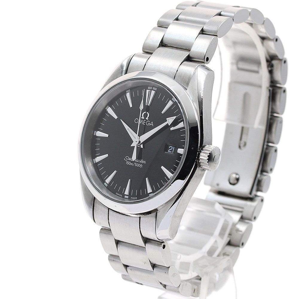 オメガ OMEGA 2518.50 シーマスター アクアテラ デイト クォーツ メンズ_904463