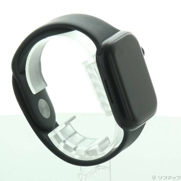 品〕 Apple Watch Series 8 GPS 45mm ミッドナイトアルミニウムケース 