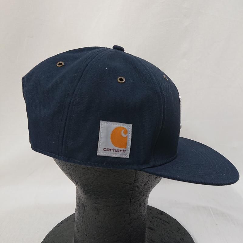 Carhartt カーハート 帽子 キャップ 47BRAND × CARHARTT Los Angeles Dodgers キャップ ネイビー