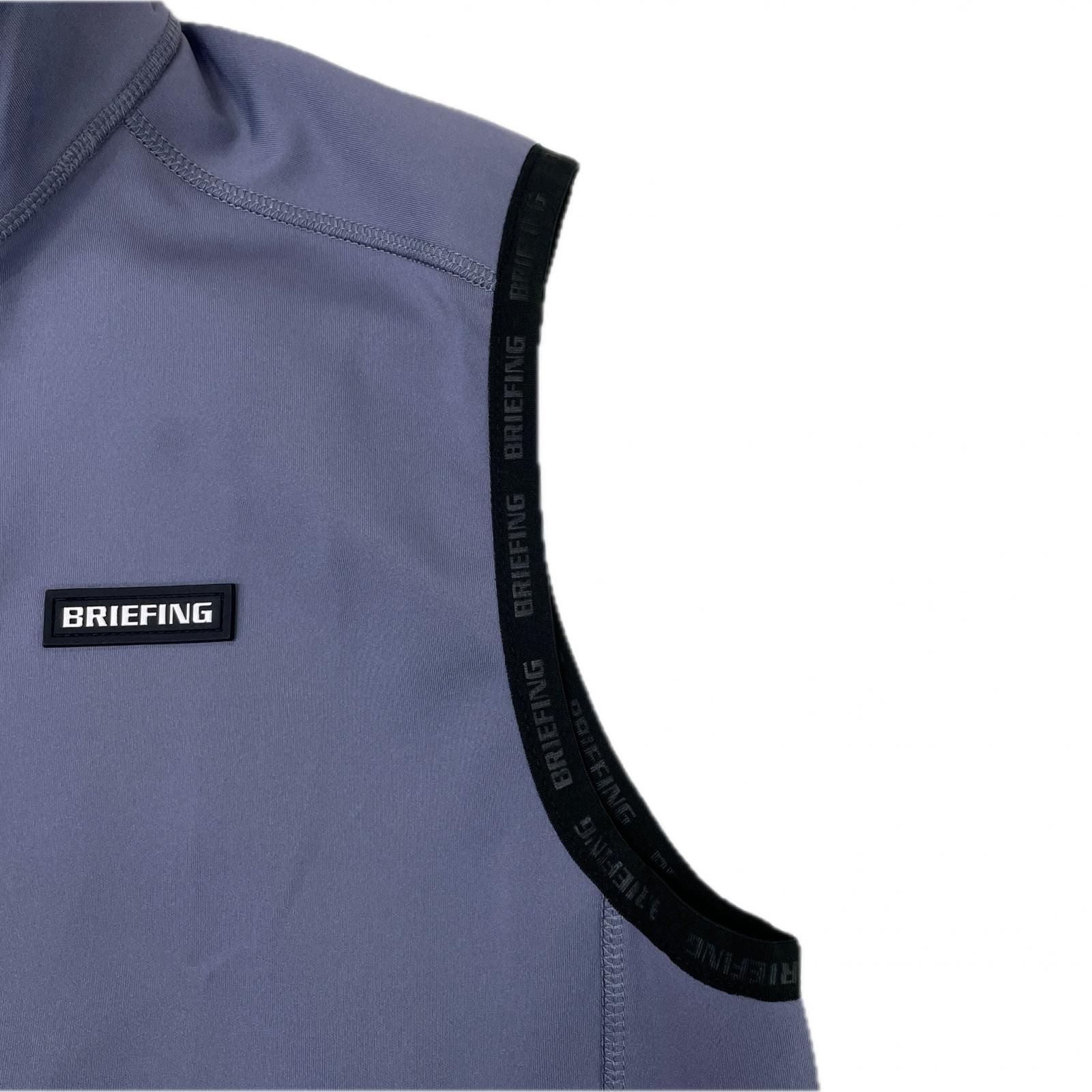 メンズ ブリーフィング ファッション BRIEFING ベスト M グレー ダブル