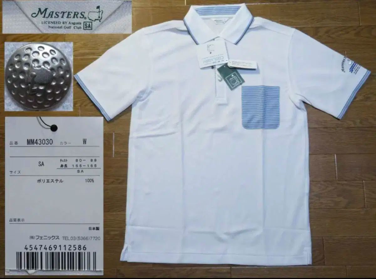 たく出品 ビンテージ 日本 フェニックス株式会社 マスターズ ゴルフTシャツ M