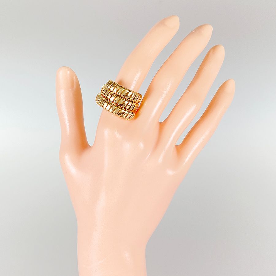 【中古】 In Differenze SusannaParigi ブルガリ BVLGARI トゥボガス K18YG 12号(52) リング sss【中古