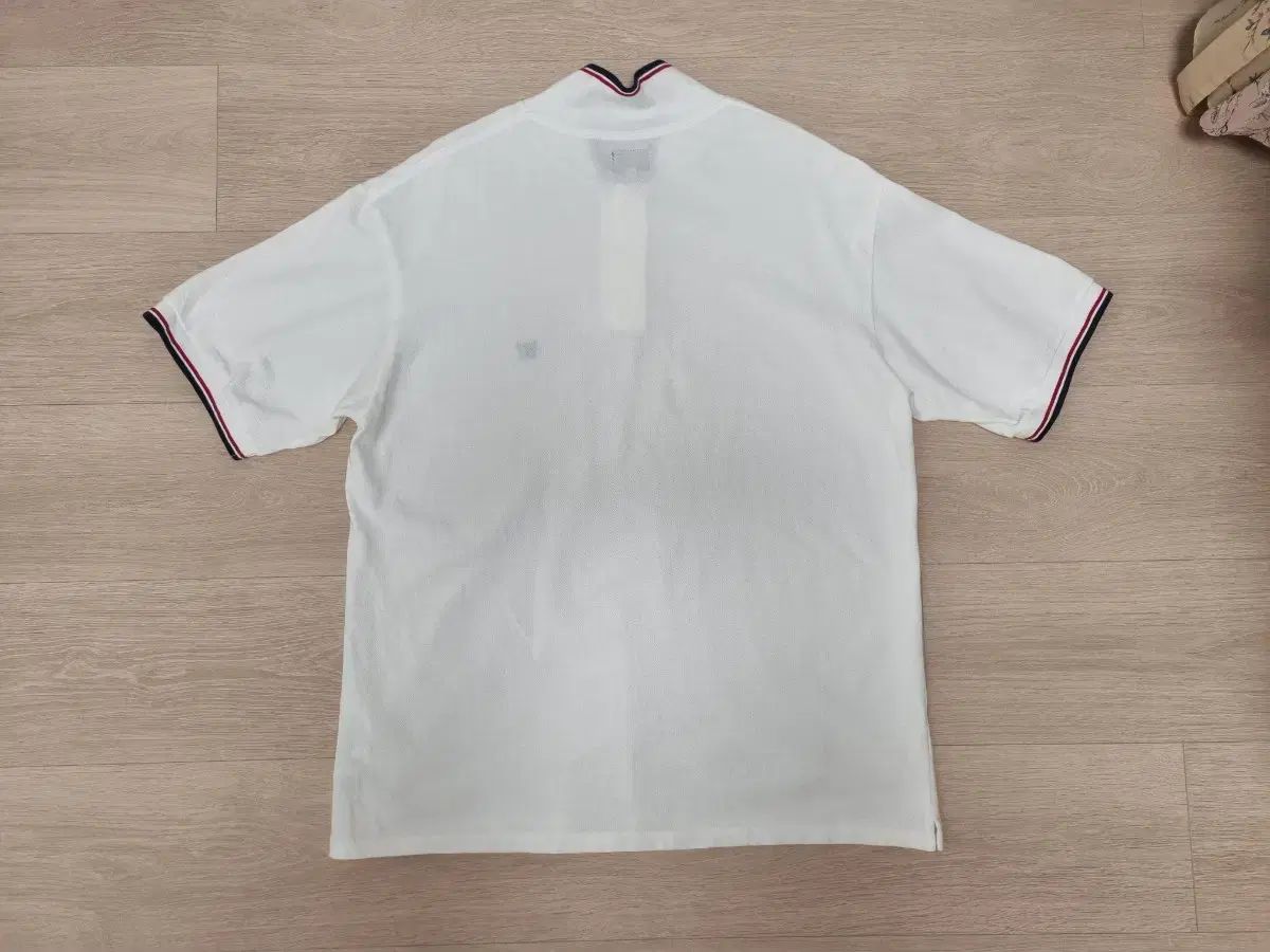 Needles ニードルズ ショールカラー ポロシャツ 白 L Needles/ニードルズ Shawl Collar S/S Polo Cotton Pique
