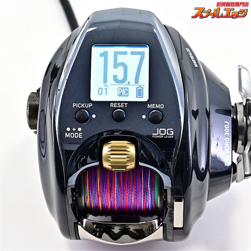 ダイワ 21シーボーグ 300 J 使用距離9.1 km 使用24時間 DAIWA SEABORG m 42492