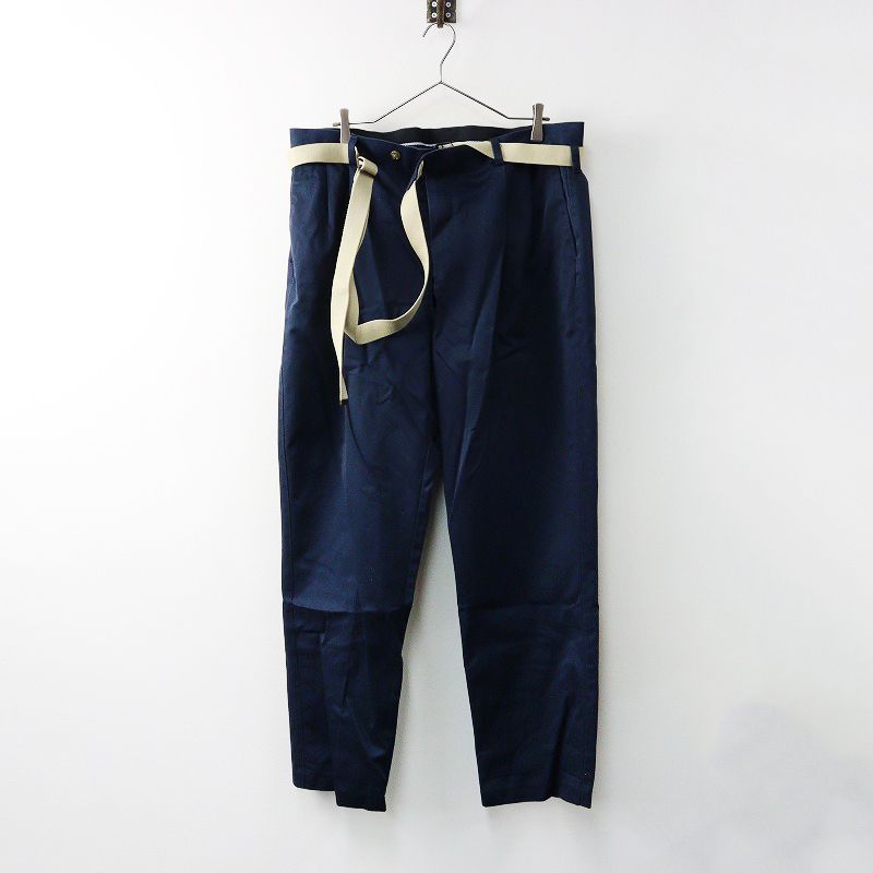 メゾンエウレカ　リメイクチノパン　ネイビー メゾンエウレカ リメイクチノパン ネイビー MAISON EUREKA - 【残り