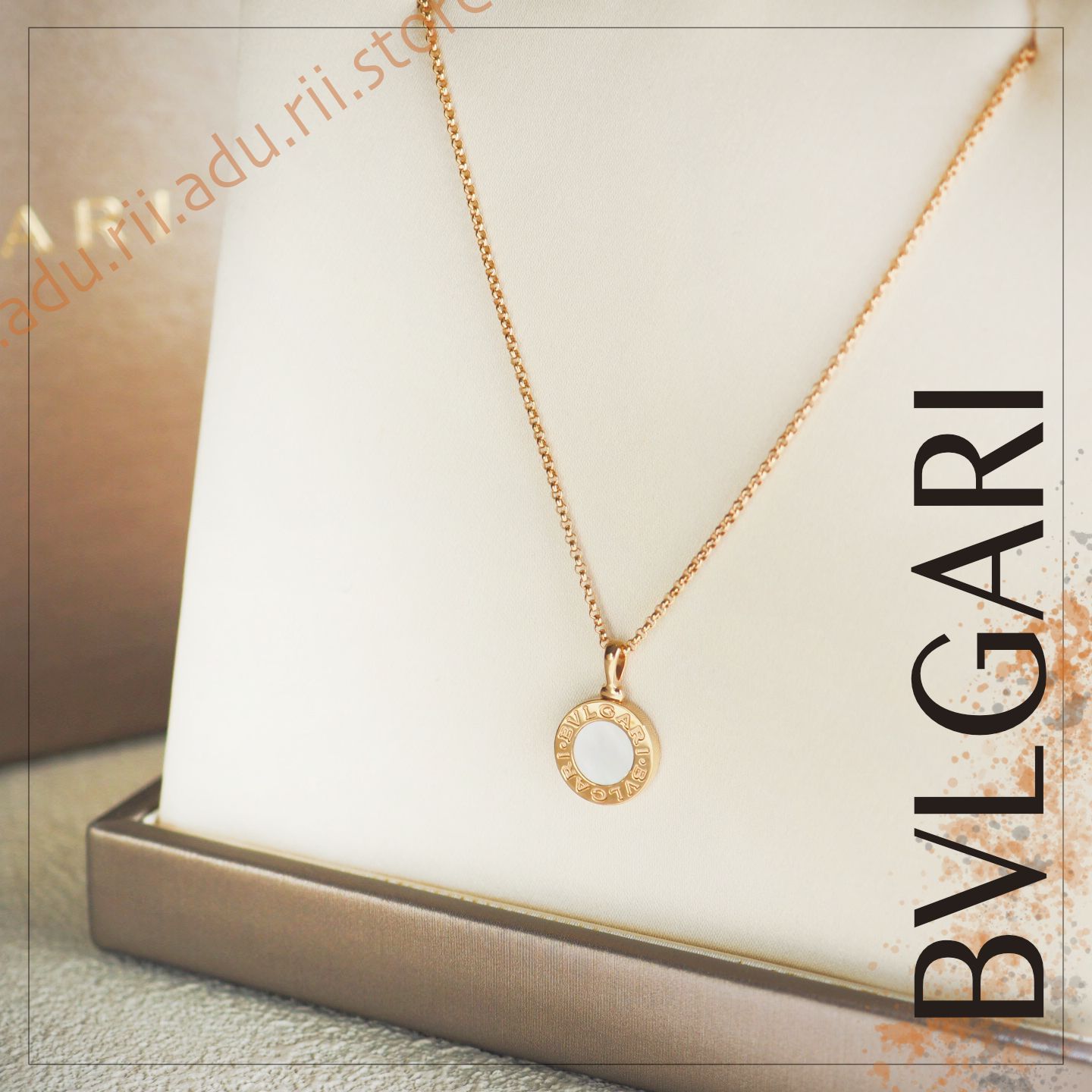 ブルガリ BVLGARI ネックレス K18ピンクゴールド