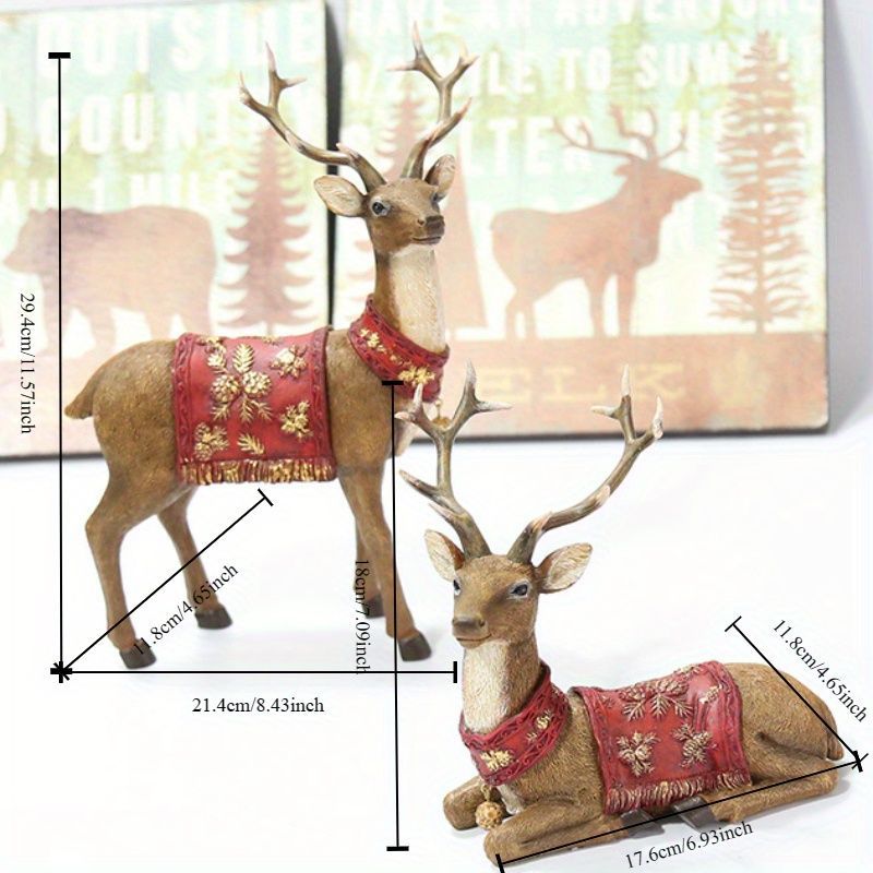 トナカイ、シカ、クリスマス飾り付け、オブジェ シカ、鹿、トナカイ、クリスマス、オブジェ | viofranme