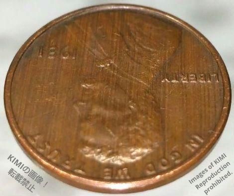 1セント硬貨 1981 アメリカ合衆国 リンカーン 1セント硬貨 1ペニー 貨幣芸術 Coin Art 1 Cent Lincoln 1Penny  United States coin 1981