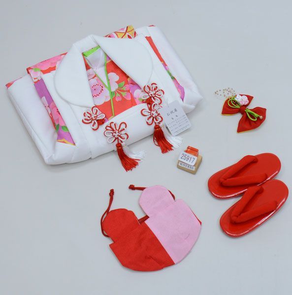 七五三 三歳 女児 女の子 刺繍入 被布着物フルセット 千紫万紅 NO25917 七五三 3才 3歳 三才 三歳 女児 女の子 刺繍被布着物フルセット