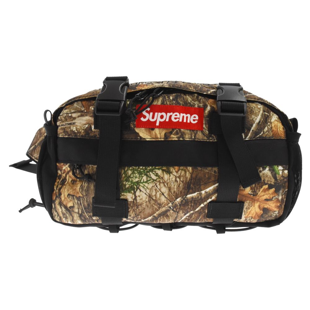 19AW supreme waist bag real tree camo