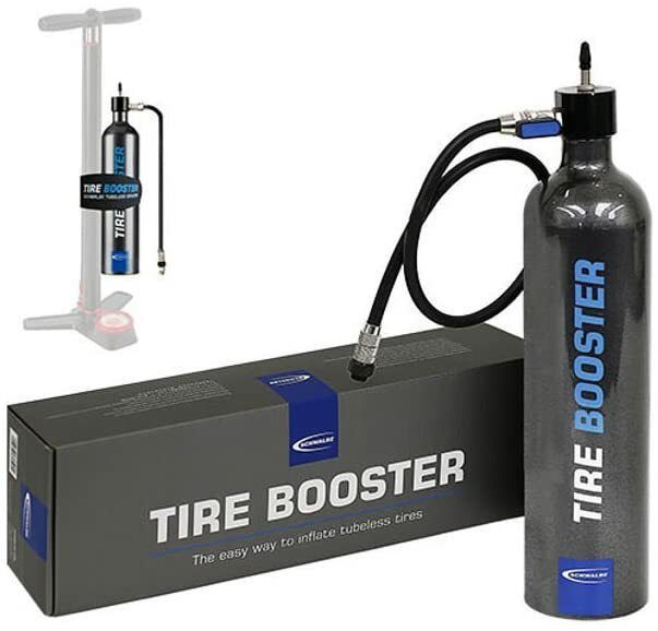Schwalbe (シュワルベ) TIRE BOOSTER タイヤブースター チューブレス インフレーター マウンティングストラップ付き 日本語説明書あり【輸入品】