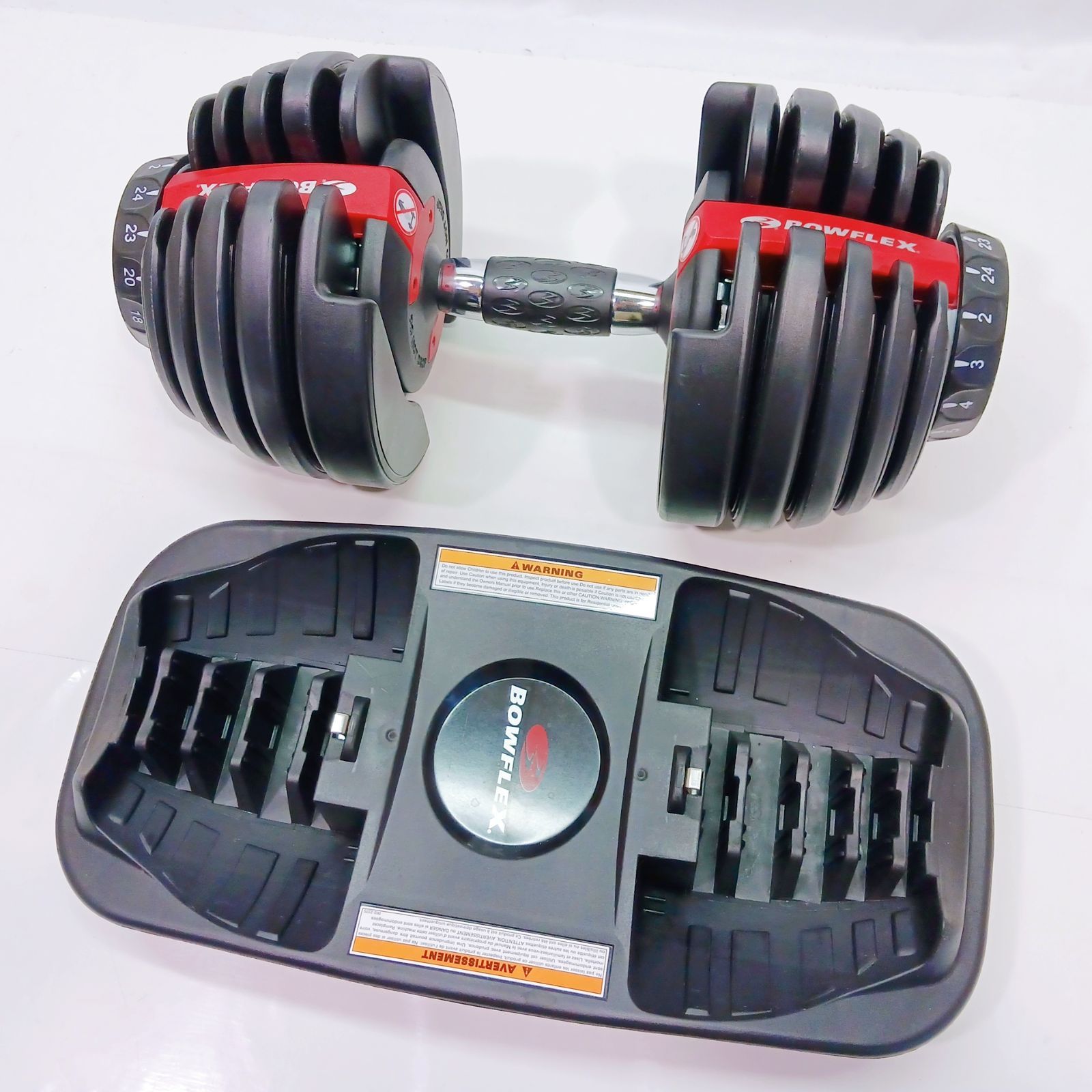 BOWFLEX 可変式ダンベル 24kg ボウフレックス 筋トレ 可変 ② - メルカリ