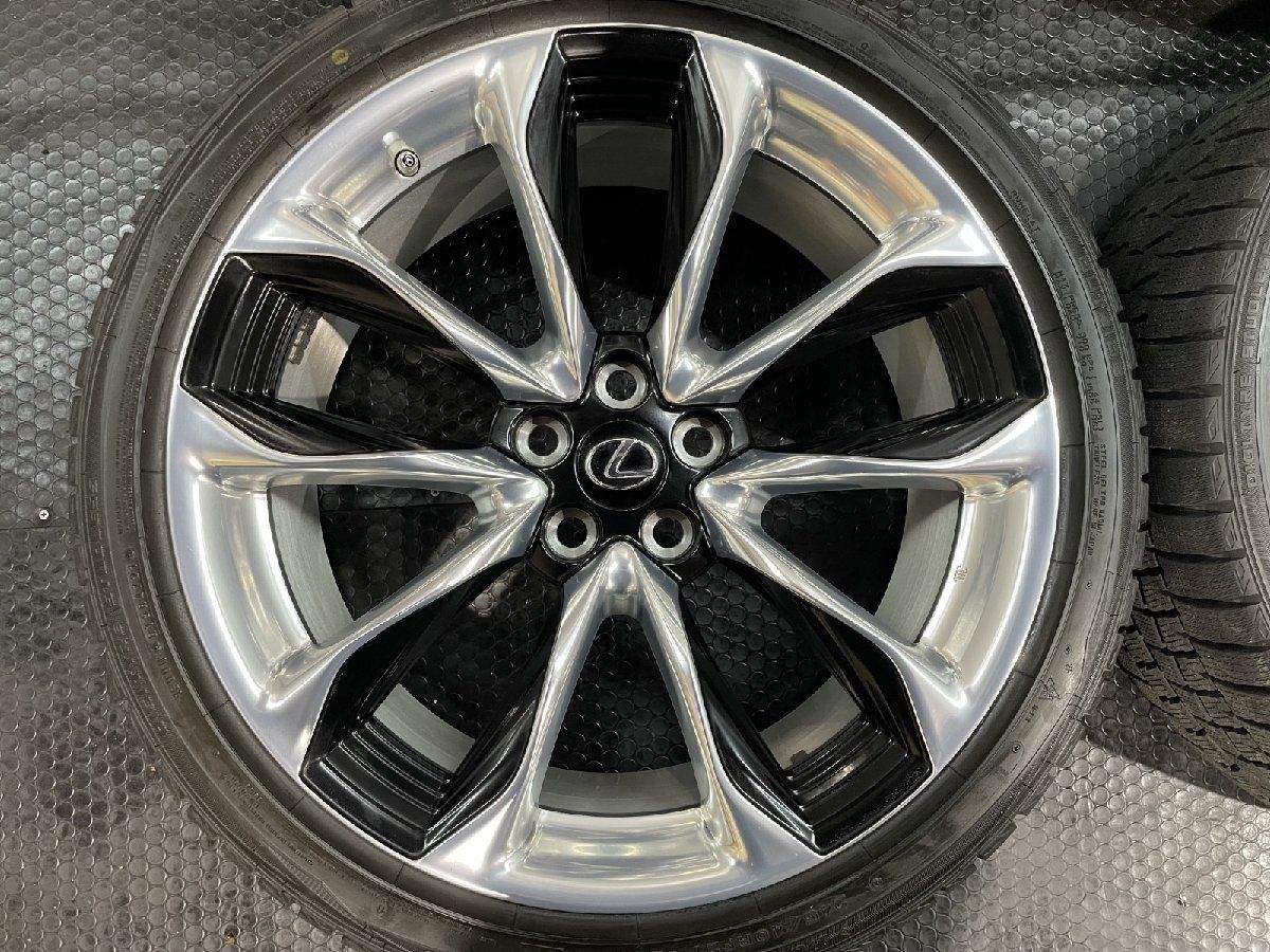 走行短め DL WM01 245 40RF21 275 35RF21 スタッドレス LEXUS LC 純正ホイール 21インチ 8.5J 9.5J5HPCD120 25 21年製 MTO493
