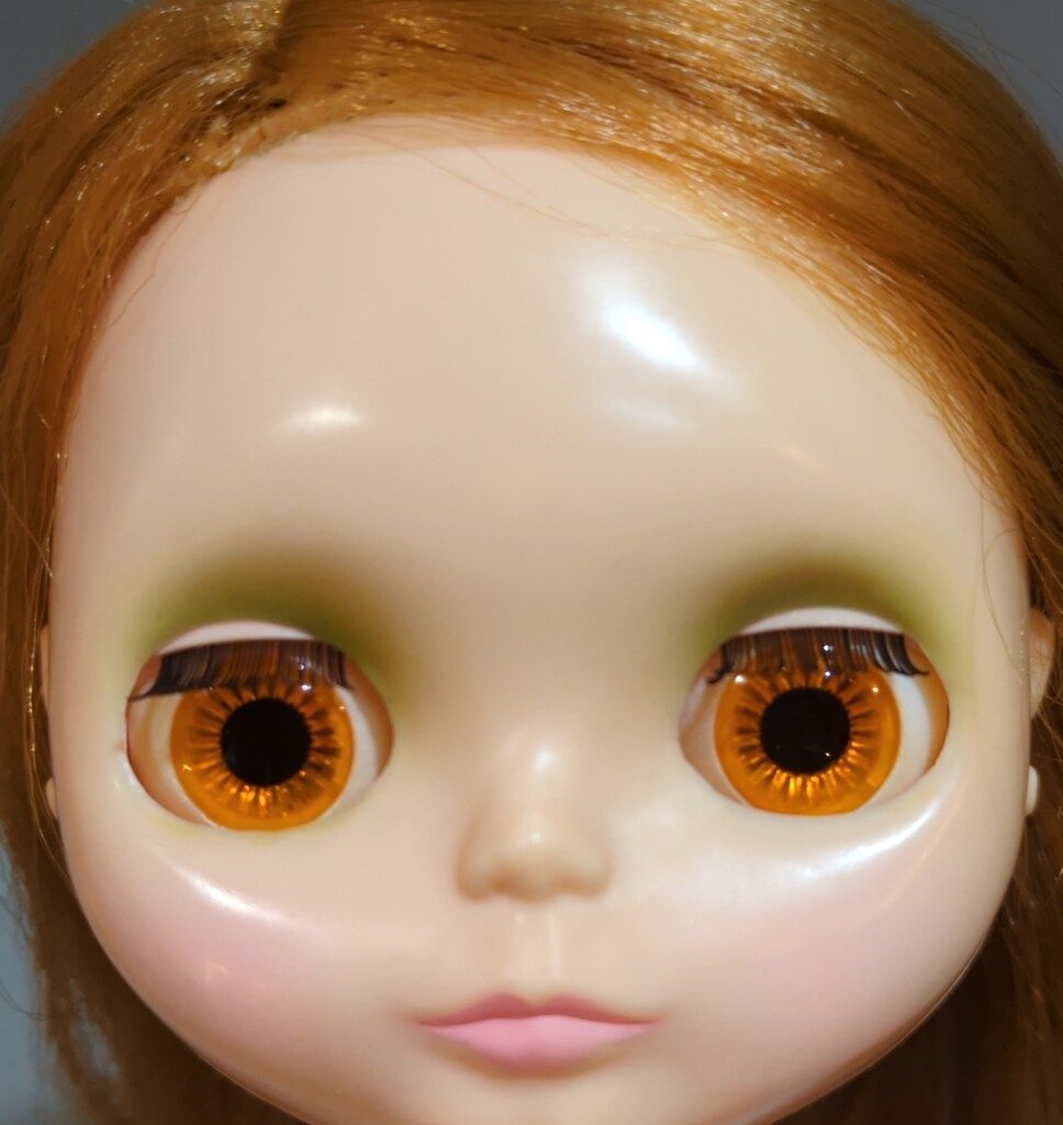 ケナー Blythe ヴィンテージブライス 7桁 赤毛 サイドパート