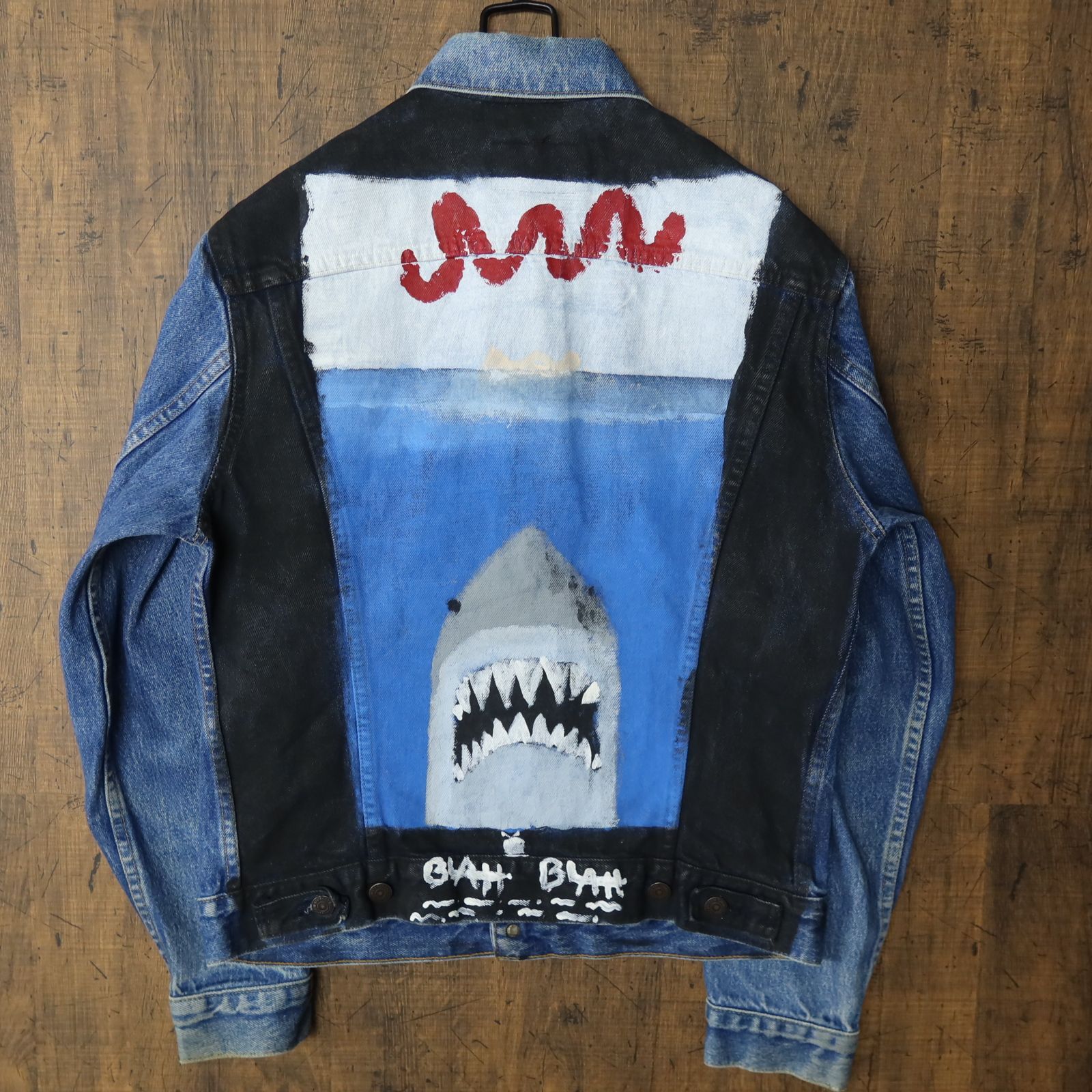90s Vintage US古着☆Levi's リーバイス 70506 ペイント Gジャン