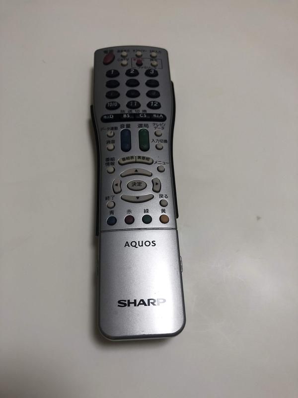 シャープ AQUOS 純正リモコン GA765WJSA 0106380299