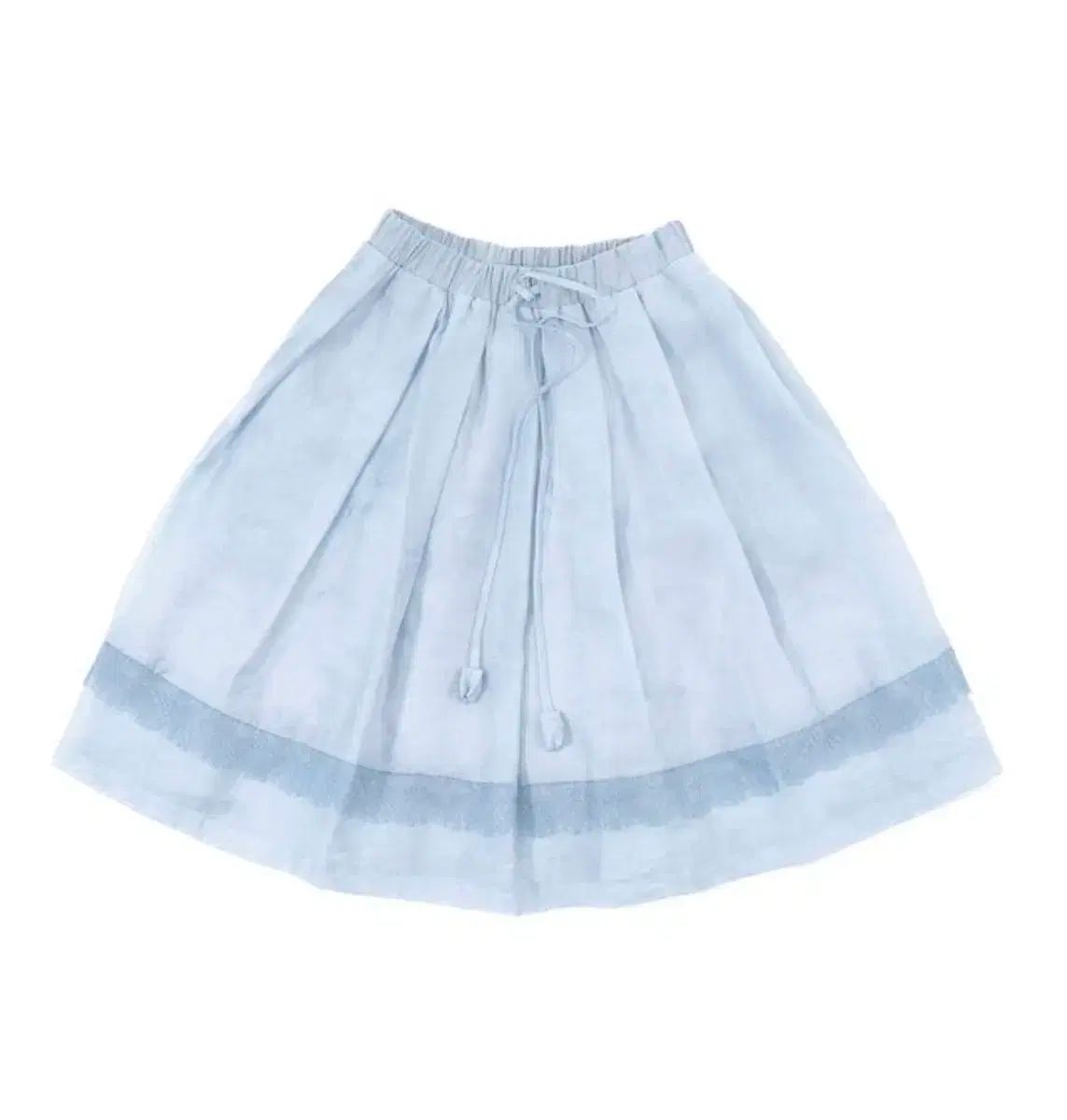 siedesie シエデスィエ Lace shirring skirt