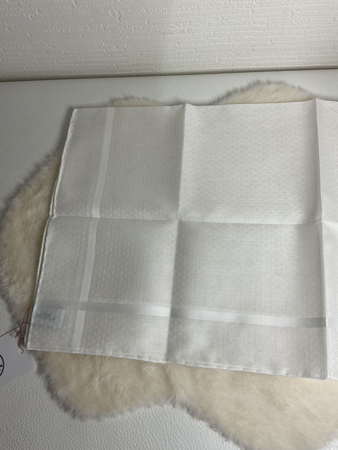 新品□未使用□ HERMES エルメス グリクレール コットン100％ スカーフ  