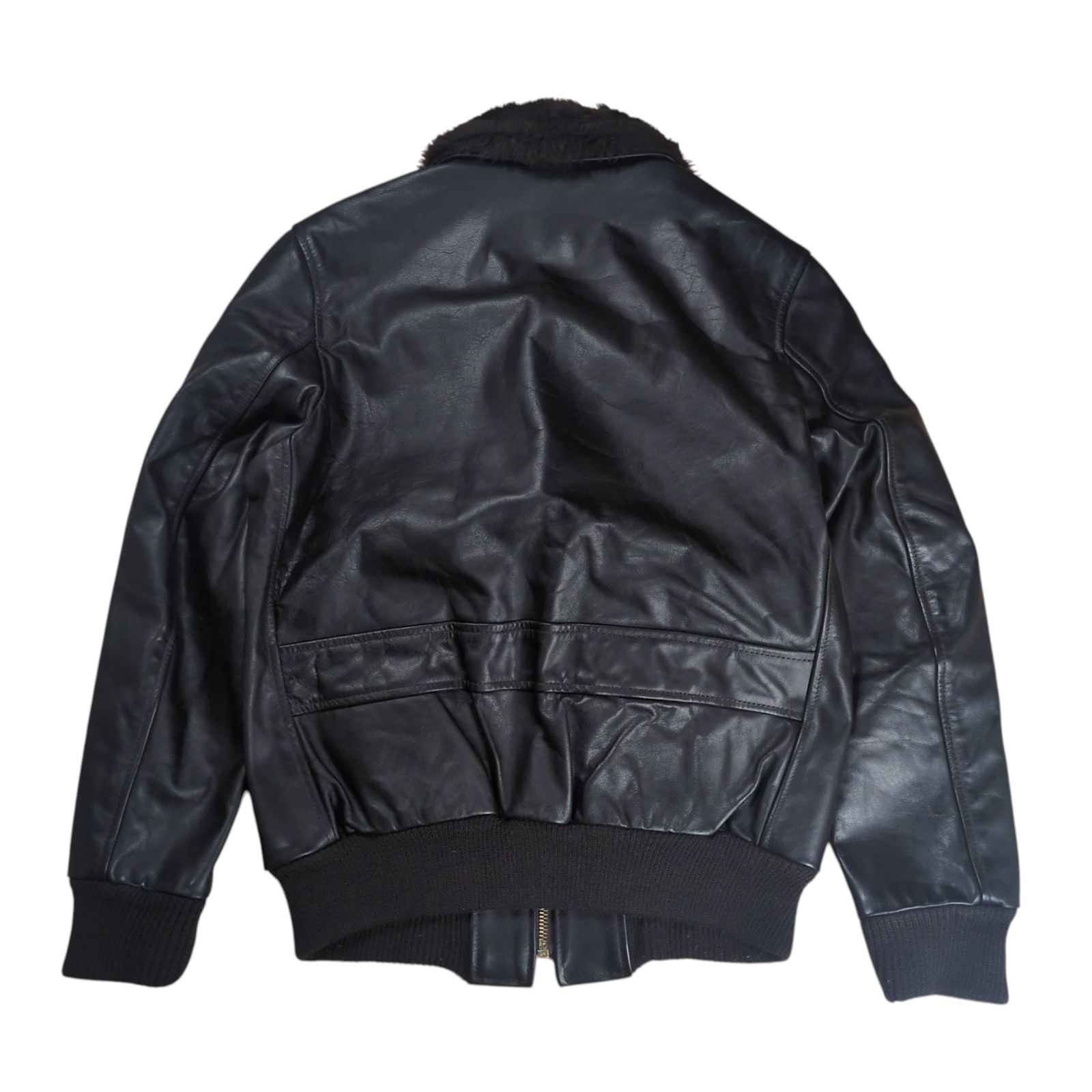 SUPREME TYPE A-2 ブラックレザージャケット Supreme×Schott