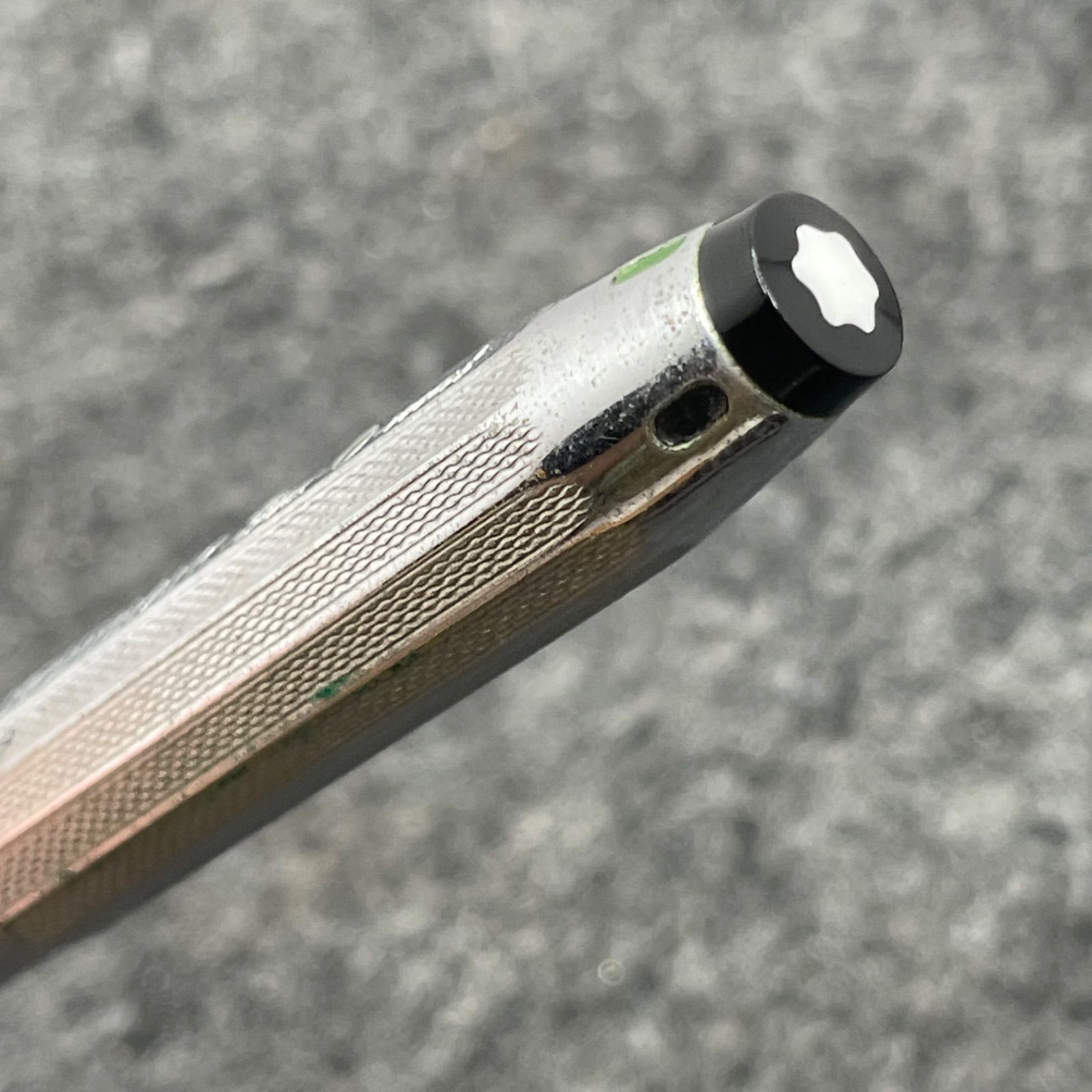 PE1267□モンブラン pix o mat 4色ボールペン レア 廃番 シルバー