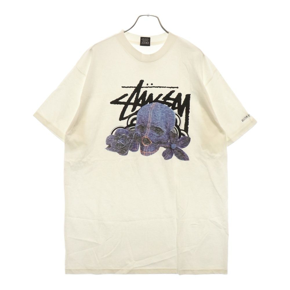 Y2K ステューシー リーバイス 25周年 スカル＆ローズ Tシャツ STUSSY (ステューシー) ×LEVI'S 25th Anniversary SKULL&ROSE TEE