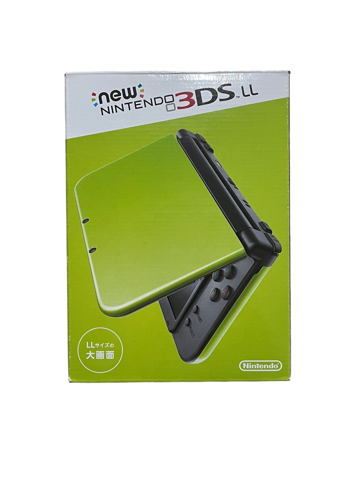 ○未使用・展示品○Nintendo new3DS LLのライム×ブラック - S&K