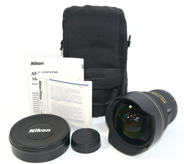 ケース付 NIKON ニコン AF-S NIKKOR 14-24mm f|2.8G ED 大口径ズームレンズ