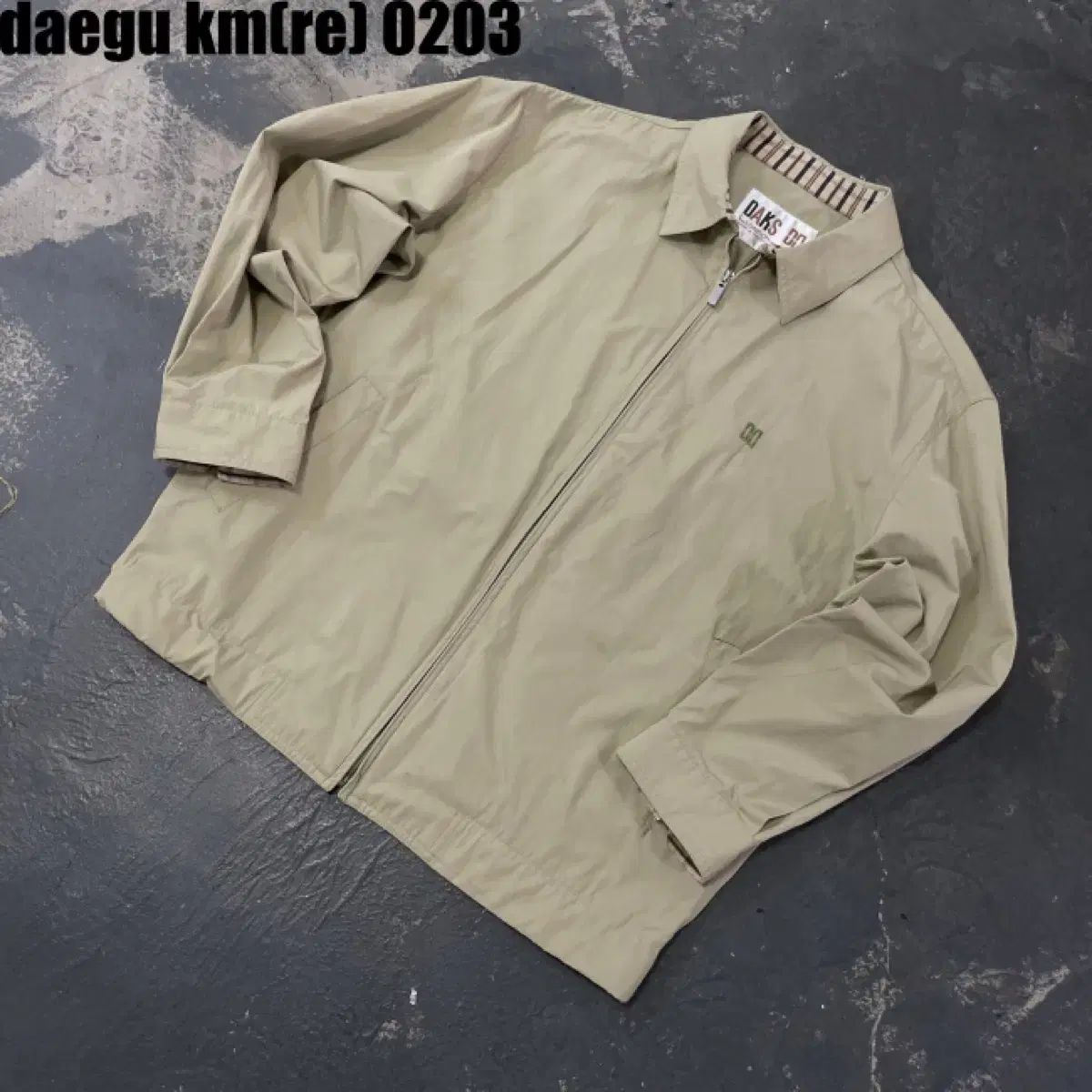 【雷市場（ポンジャン）商品韓国直送】 DAKS(ダックス) ジップアップ ジャケット 100