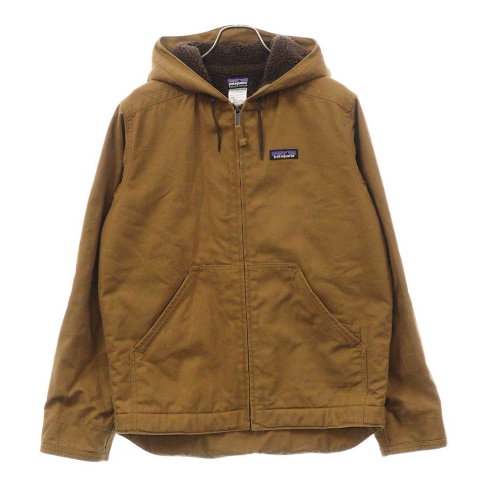 PATAGONIA (パタゴニア) 裏ボア コットン ジップアップ ブルゾン ジャケット ブラウン 99Q5652
