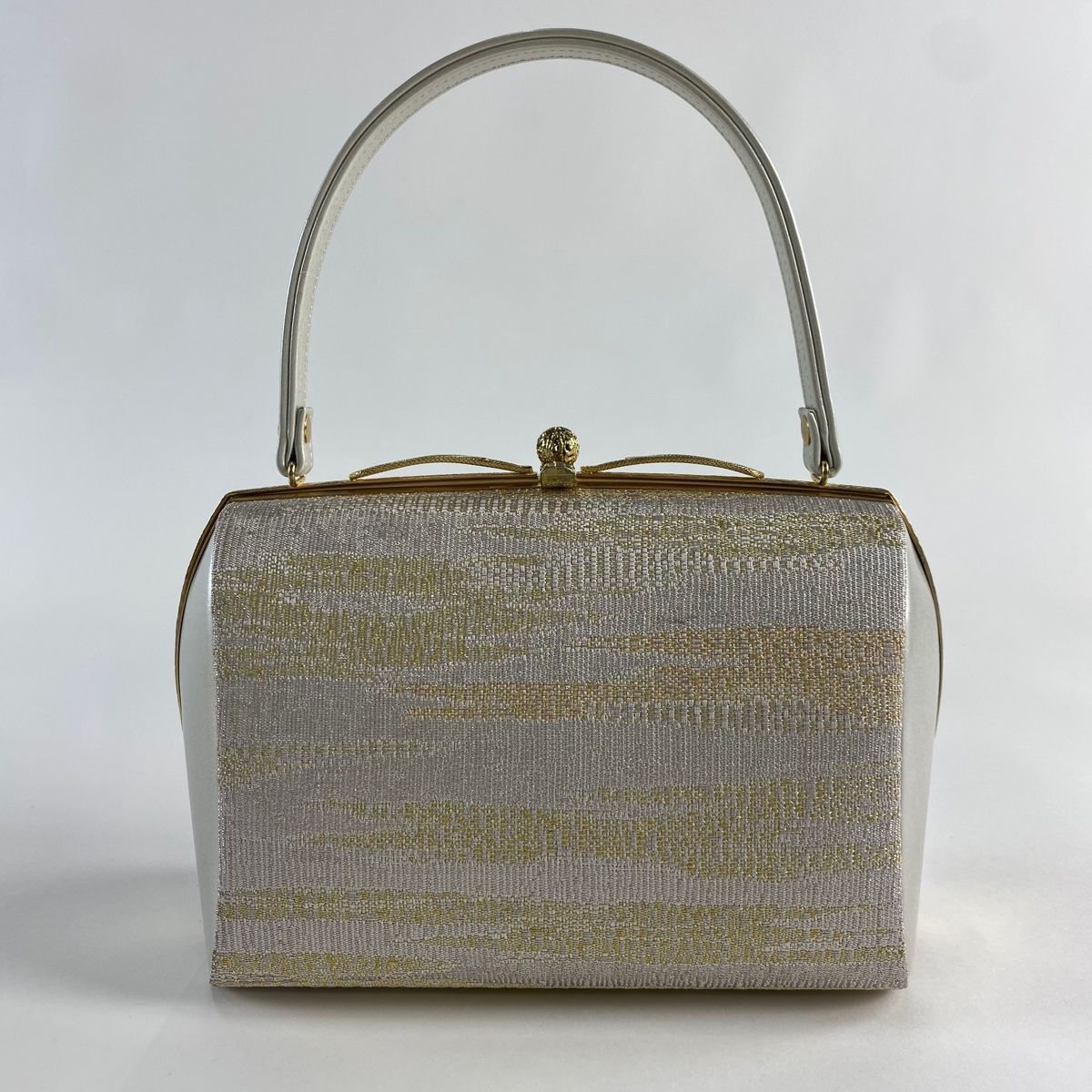 和装バッグ 美品 名品 及ん 正絹 【中古】 