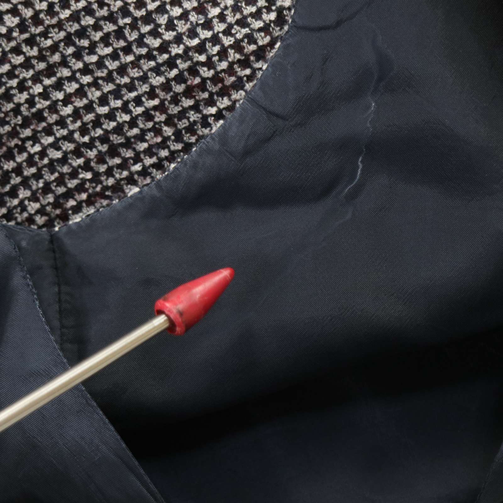 【極美品】TAGLIATORE タリアトーレ Pコート ジャガード仕様 ダブルコートは定番配色でクラシックに！！TAGLIATORE