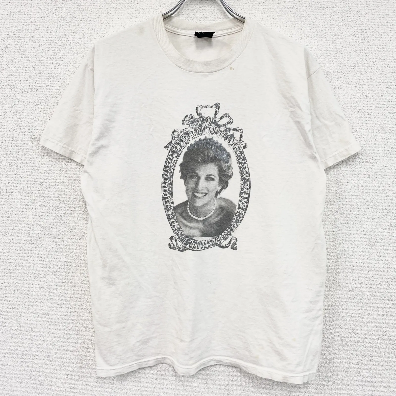 90'S DIANA Tシャツ ヴィンテージ Lサイズ ダイアナ妃 激レア90'S DIANA Tシャツ ヴィンテージ サイズL ダイアナ妃の