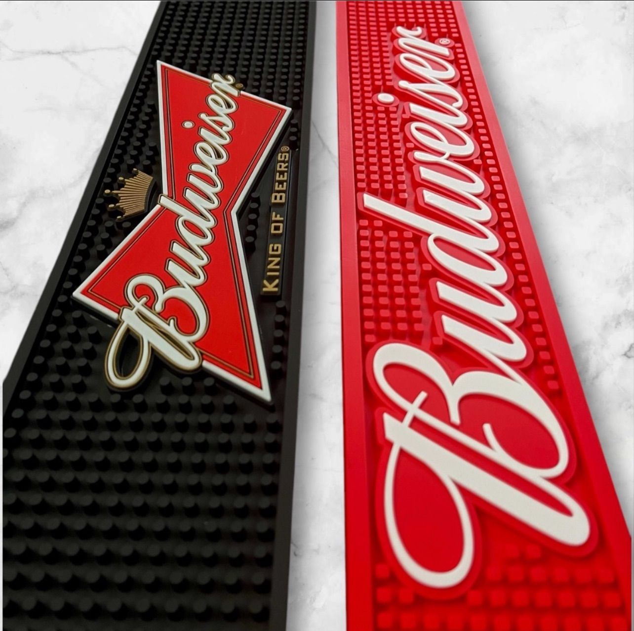 衝撃特価 Budweiser バドワイザー コースターマット アメカジ バーマット ラグ・カーペット