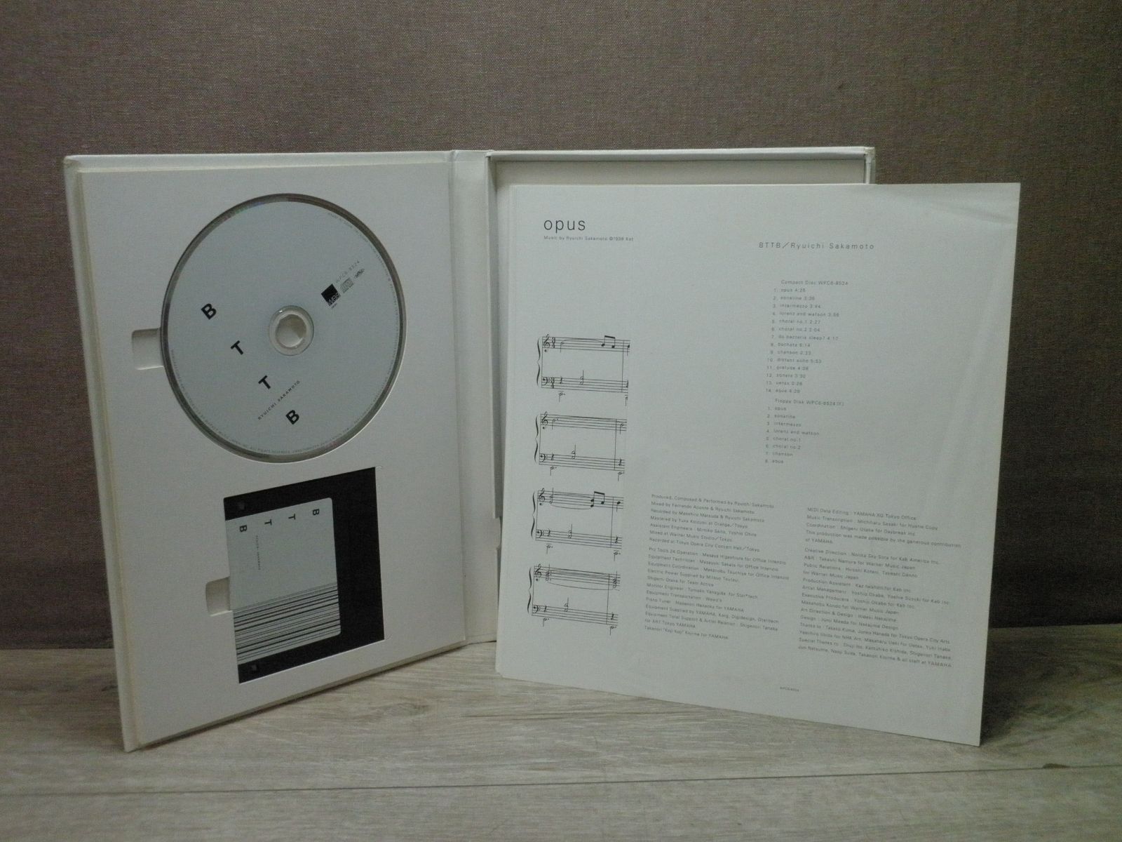 坂本龍一 / BTTB［限定盤］【CD/フロッピーディスク/楽譜】 - メルカリ