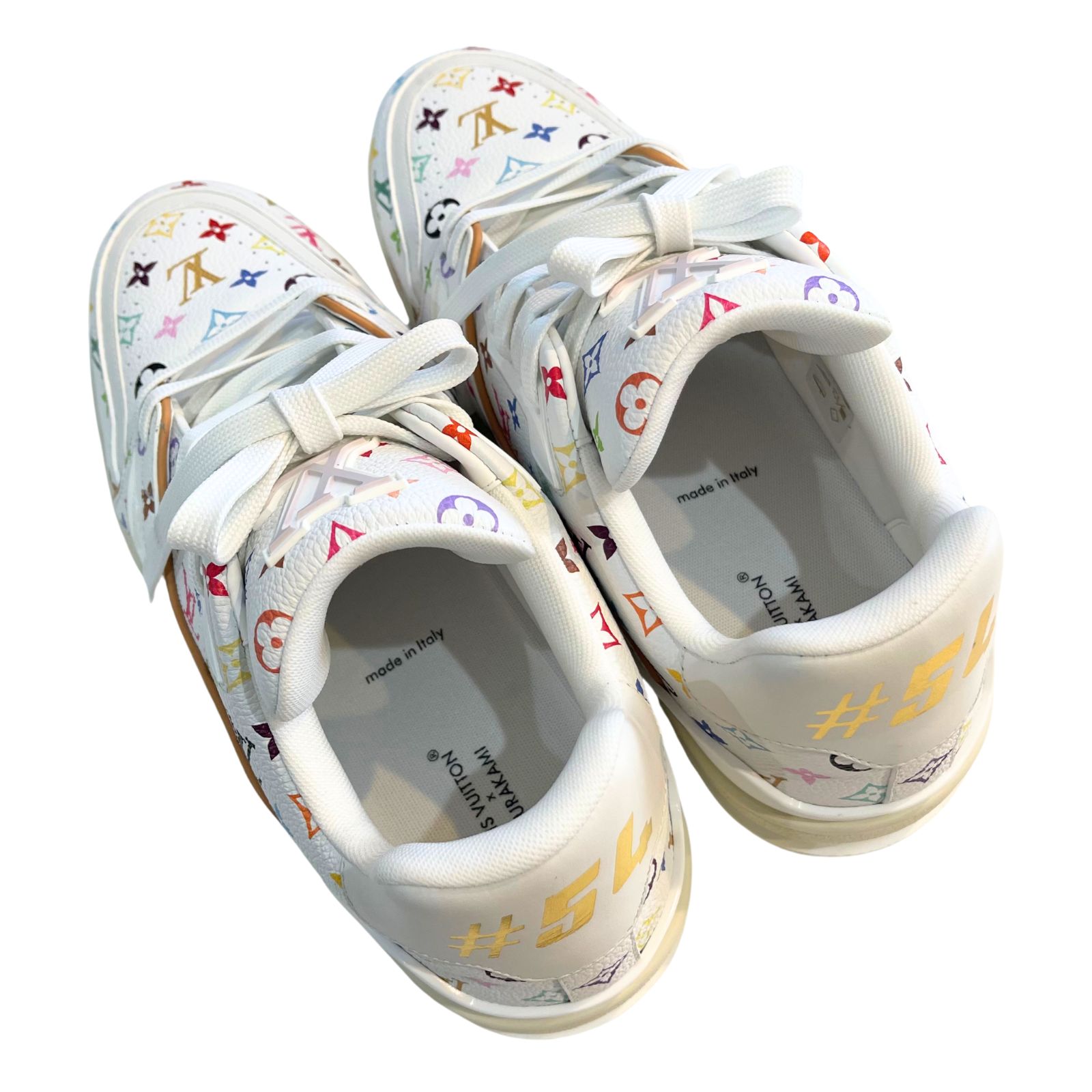 【限定★村上隆コラボ】★LOUISVUITTON★Trainer スニーカー 即完売の予感！！】ルイヴィトン×村上隆 コラボ スニーカー