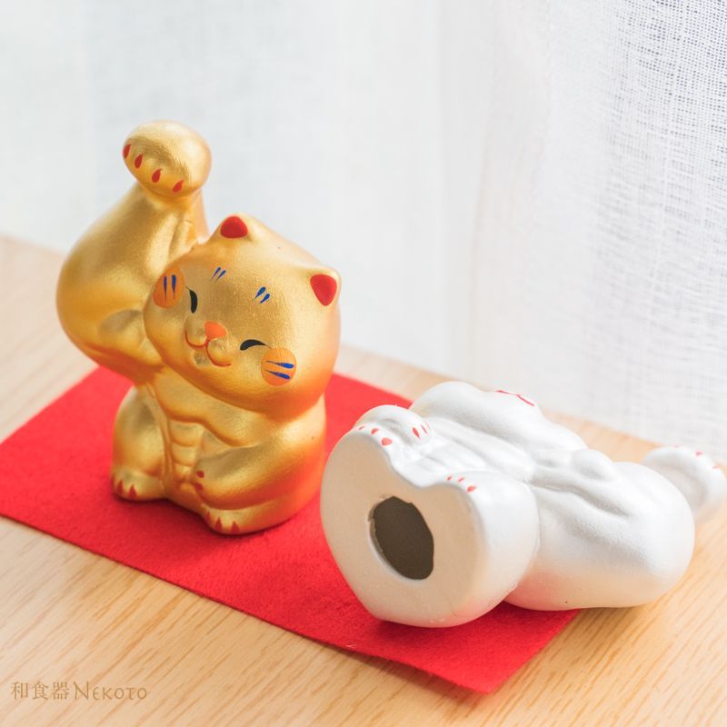 メダル招き猫　金　銀　銅　セット　コンプリートされたい方へ MEDICOM TOY - BE@RBRICK BAPE(R) 招き猫 銀メッキ／達磨 金メッキ